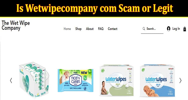 Wetwipecompany Com Online Website Reviews