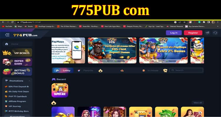 Latest News 775PUB com