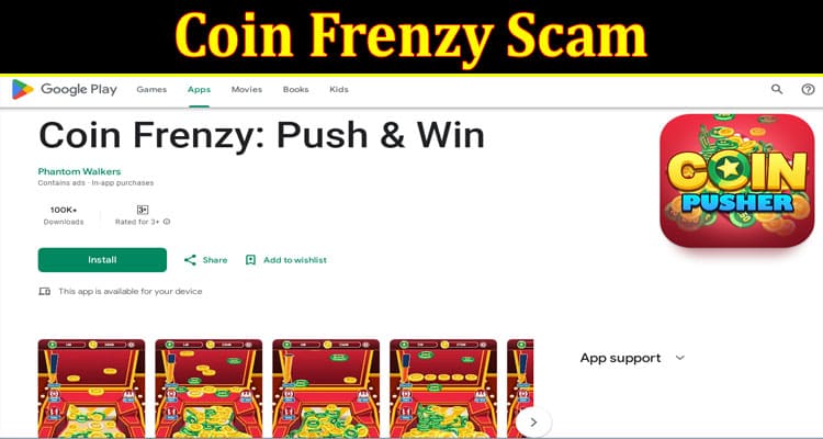 Latest News Coin Frenzy Scam