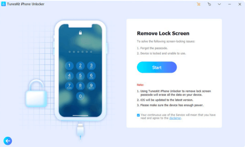 TunesKit iPhone Unlocker