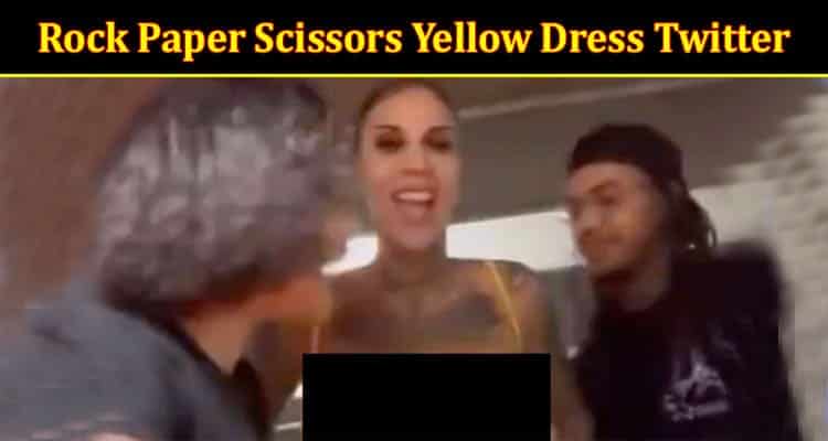 Latest News Rock Paper Scissors Yellow Dress Twitter