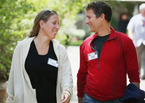 Dennis Troper together with His Wife